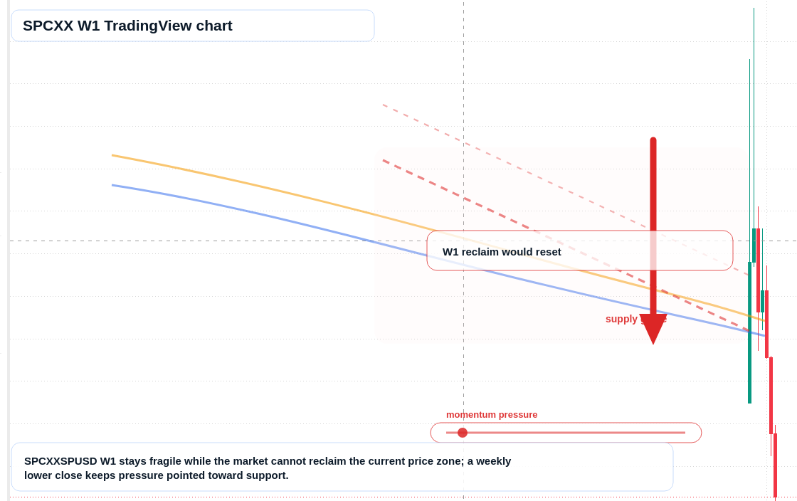 SPCXX W1 candlestick chart