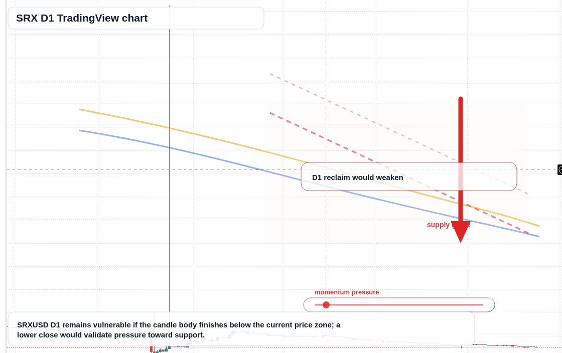 SRX D1 candlestick chart