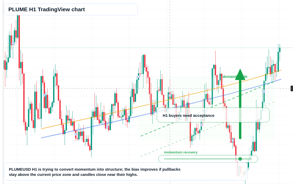 PLUME market snapshot