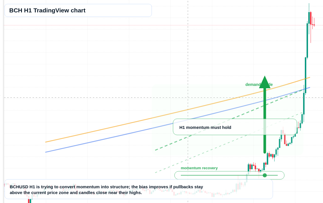 BCH market snapshot