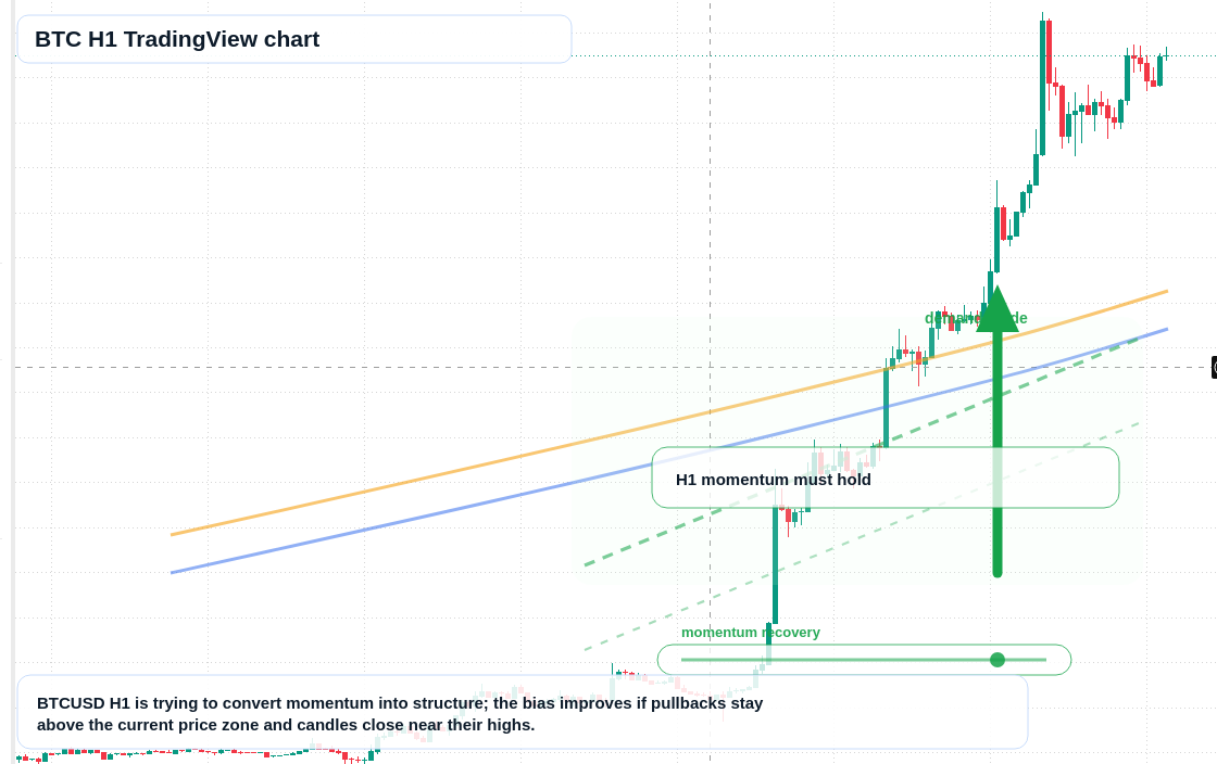 BTC market snapshot